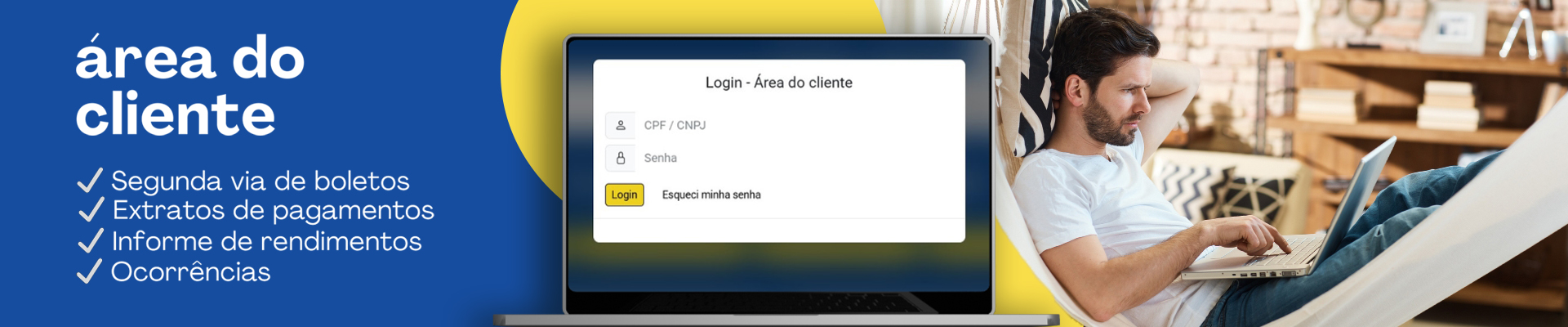 ÁREA DO CLIENTE