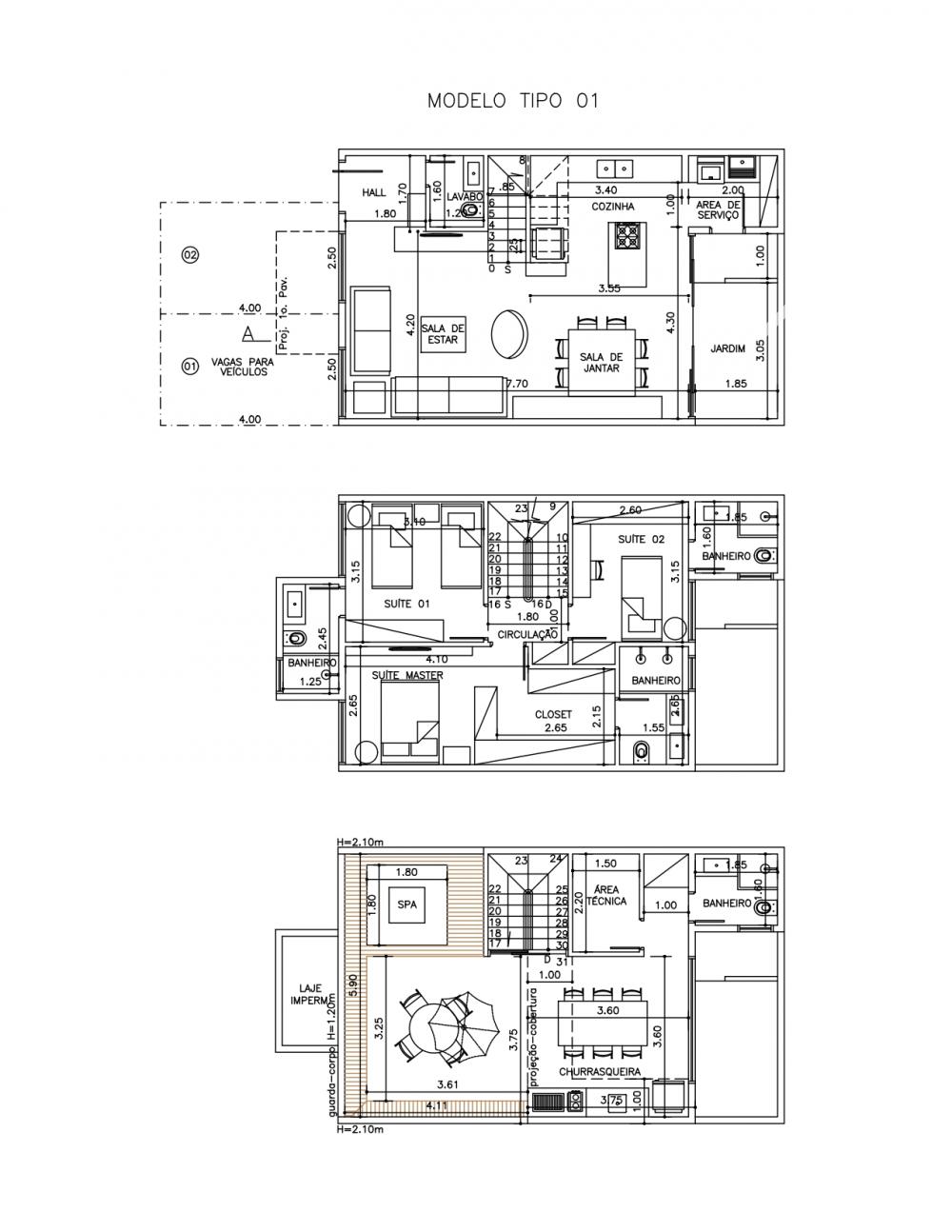 Planta - Oni Dijon - Condomnio Casa