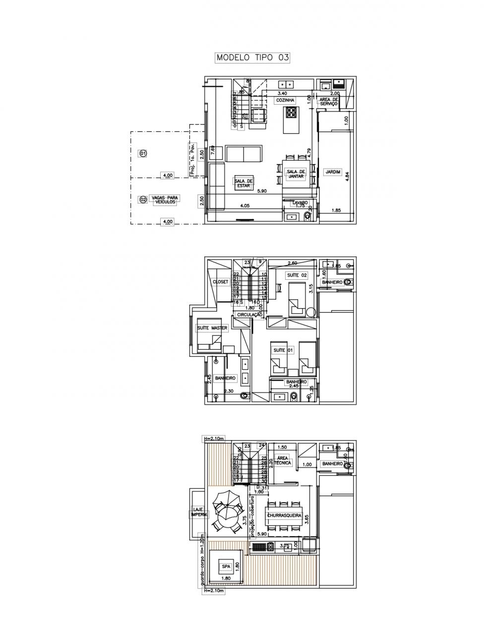 Planta - Oni Dijon - Condomnio Casa