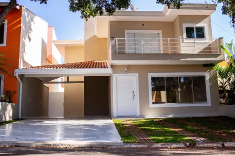 imagem 1 - Casa sobrado em condomínio com 3 suítes piscina e 4 vagas a venda em Paulínia-SP imagem 1 - Casa sobrado em condomínio com 3 suítes piscina e 4 vagas a venda em Paulínia-SP