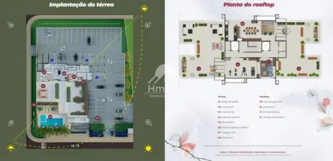 Apartamento à venda com 2 suíte e sala estendida  no condomínio Eco Vila Primavera