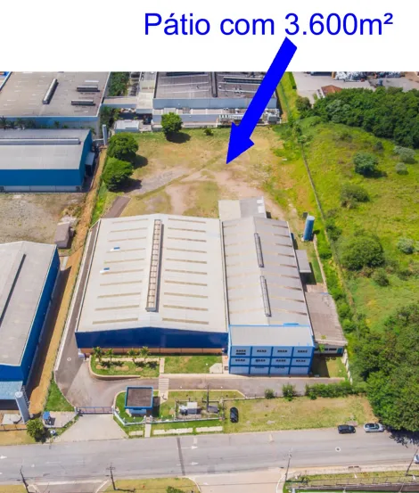 imagem 3 - Galpão industrial para locação em Itatiba-SP imagem 3 - Galpão industrial para locação em Itatiba-SP