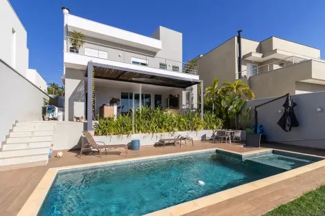 imagem 1 - Casa de condomínio com 3 suítes, 5 banheiros, 4 vagas à venda no Alphaville em Campinas-SP imagem 1 - Casa de condomínio com 3 suítes, 5 banheiros, 4 vagas à venda no Alphaville em Campinas-SP